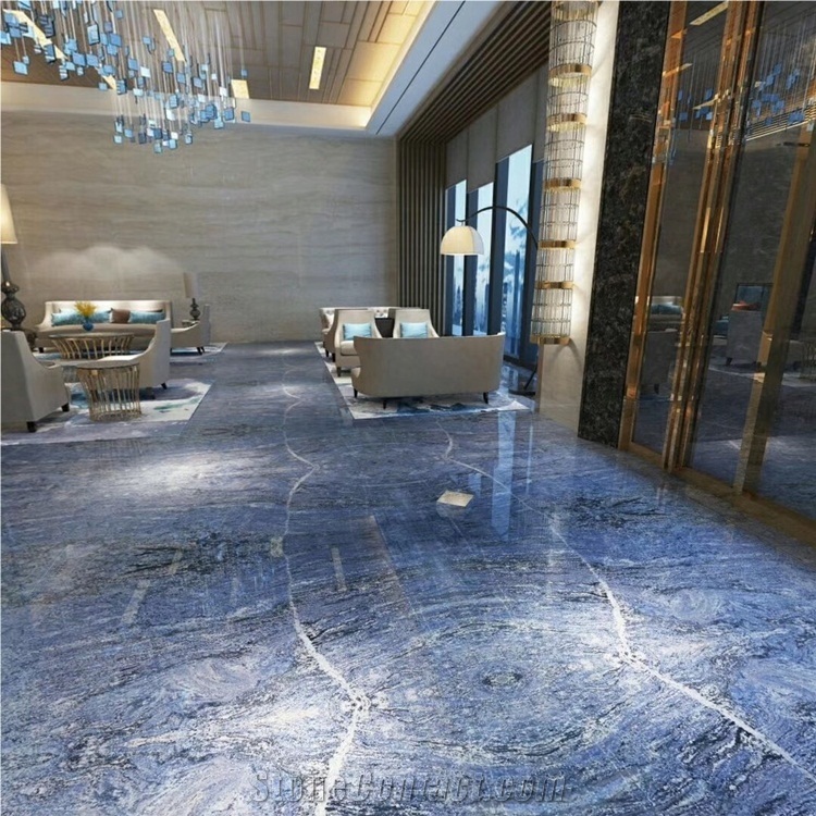 Cut to Size Alps Blue Granite Tiles Price