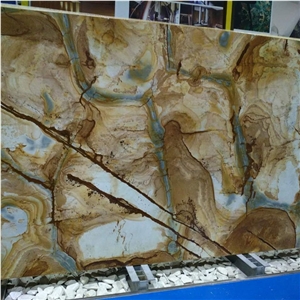 Espinella Gold Quartzite 2 cm Slabs
