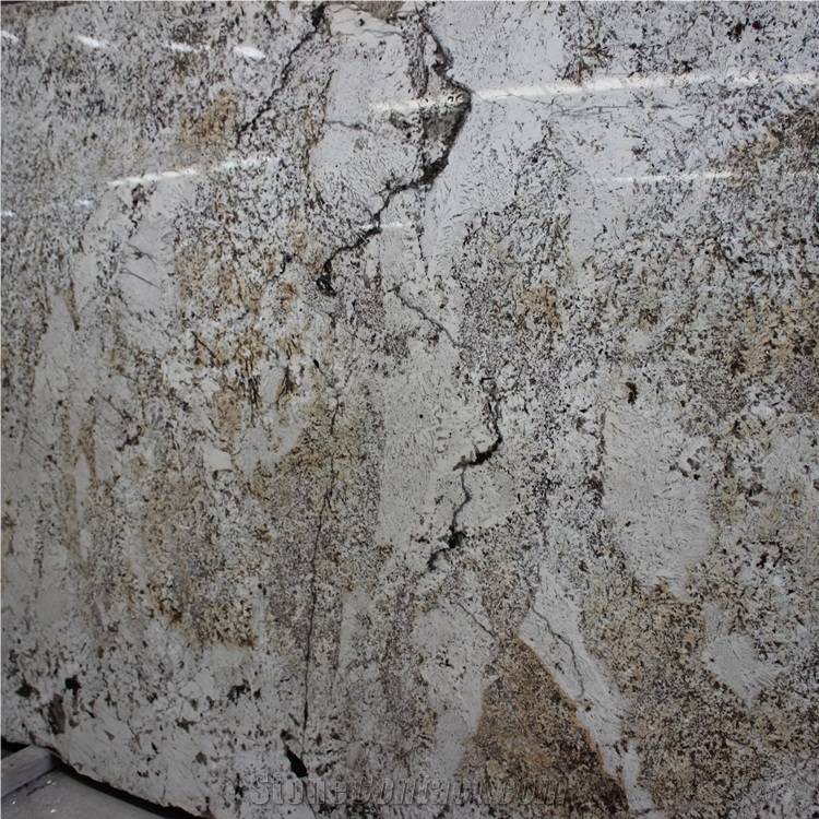Everest White Granite Slabs