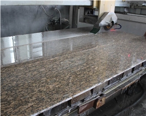 Giallo Fiorito Granite Kitchen Countertop