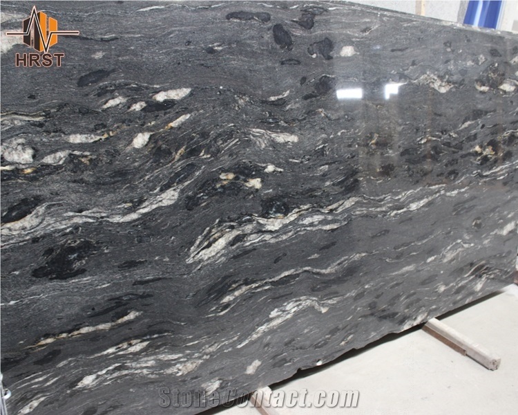 Good Price Brazilian Black Granite Slab