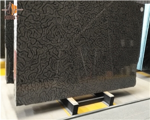 Hot Product Black Oracle Marble Slab Floor Tiles