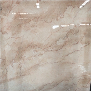 Hot Selling French Warm Pink Rose Marble