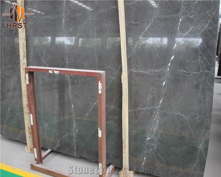 Hot Selling Pietra Grey Marble Slab for Wall Tile
