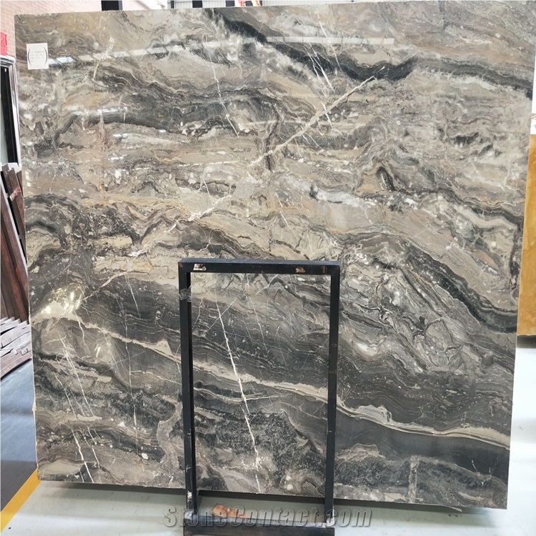 Imported Venice Brown Marble Slab
