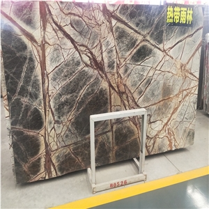 India Green Tropic Forest Marble