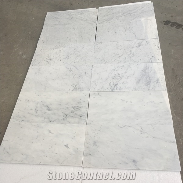 Italy Bianco Brouille Marble Slab