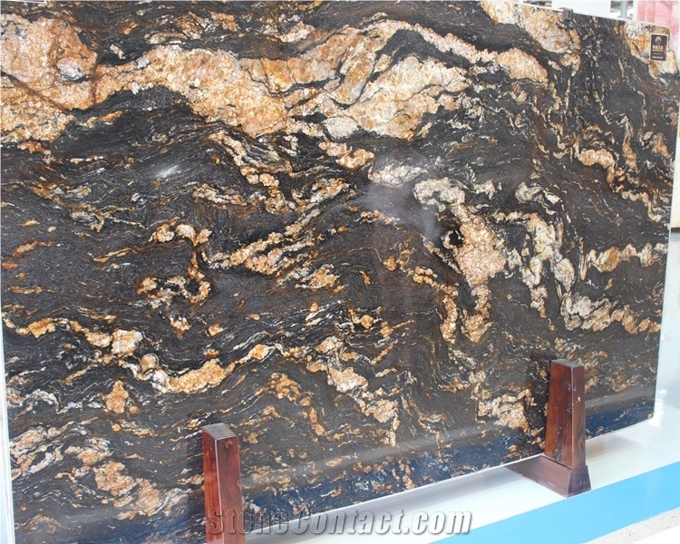Luxury Stone Magma Gold Granite Slab