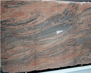 Multicolor Red Granite Slabs