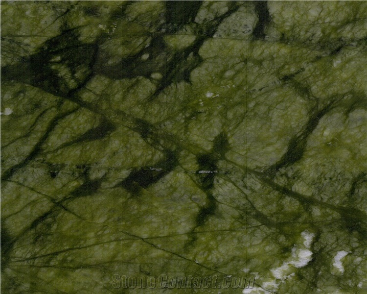 Natural Apple Green Marble Slab