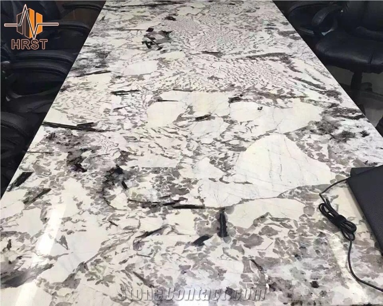 Natural Granite Alpinus White Granite Countertop