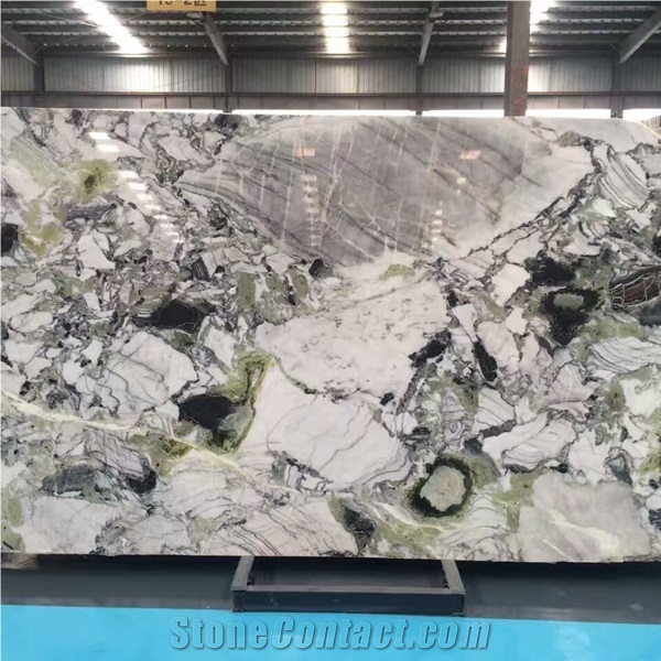 Natural Ice Connect Marble Slab