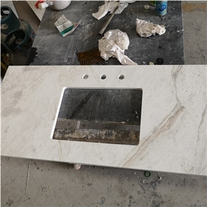 Natural Marble Stone White Marble Countertop