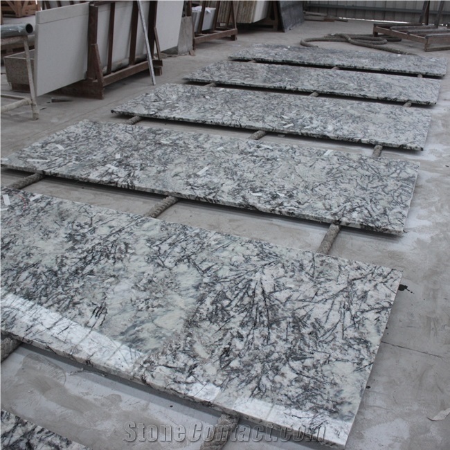 Natural Polished Classical White Granite Table Top