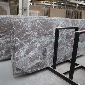 Natural Red Rosso Antigua Marble Slab