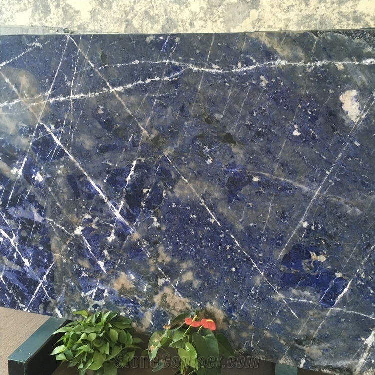 Natural Sodalite Blue Granite Slabs and Tiles