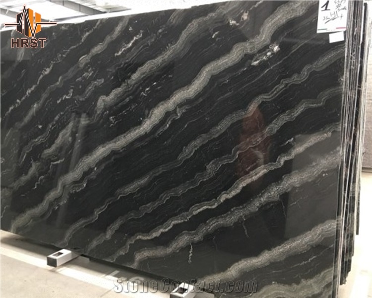 Natural Stone Black River Granite Slab