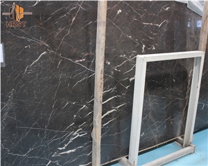Natural Stone Brown Tini Marble Tile for Sale