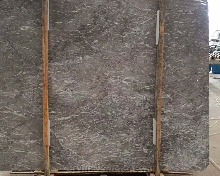 Natural Stone Grey Marble with White Veins