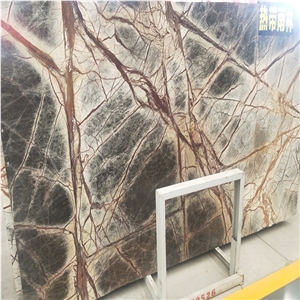 Natural Tropic Forest Marble Slab