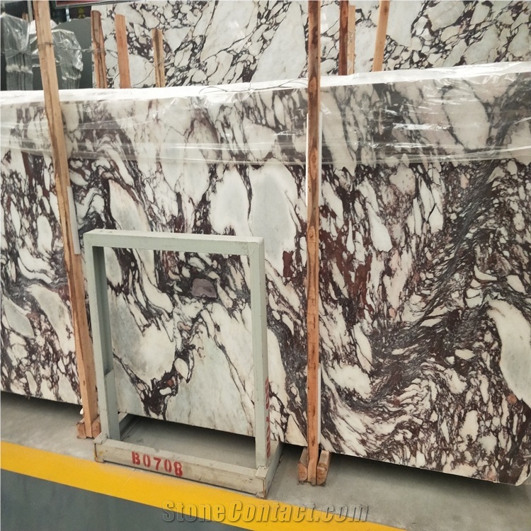 Natural White Marble with Purple Vein Marble Price