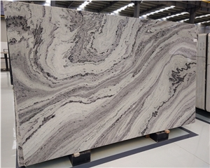 Ocean White Granite Slabs
