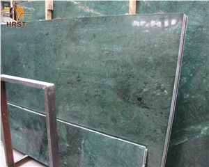 Polished India Green Marble Tiles Floor Price