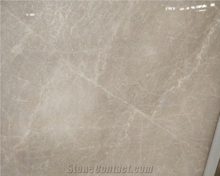 Polished Lisa Beige Marble Slab