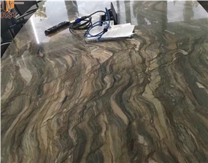 Polished Natural Stone Fusion Quartzite Table Top