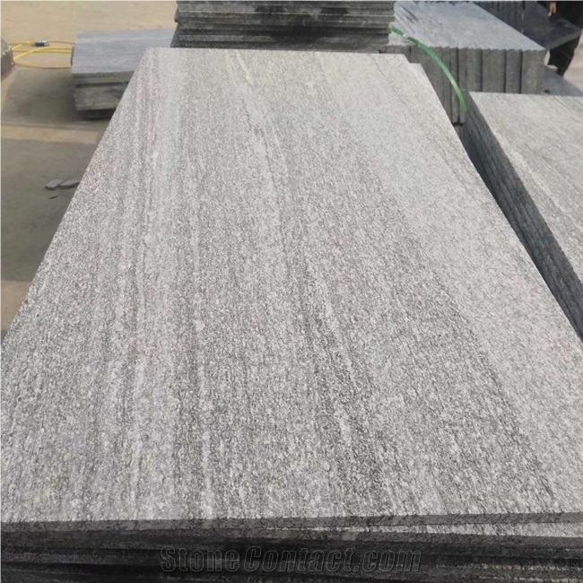 Polished Nero Santiago Granite for Flooring Tile