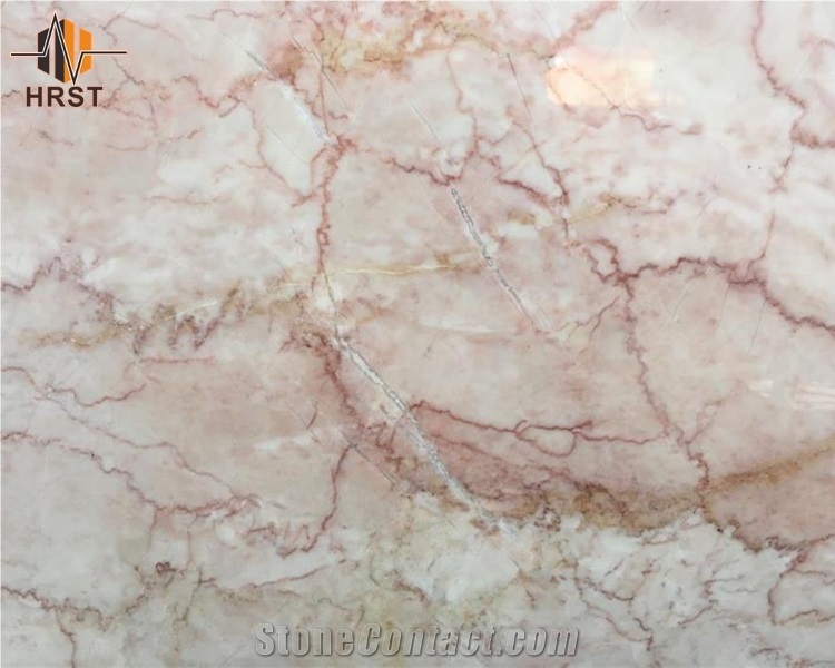 Polished Pink Rose Marble Floor Tiles Price