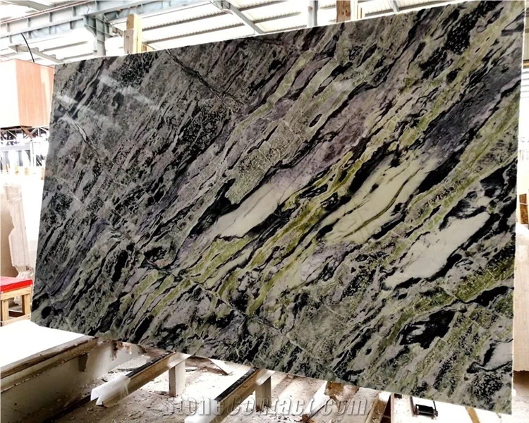 Polished Stone Green Marble Slab Price