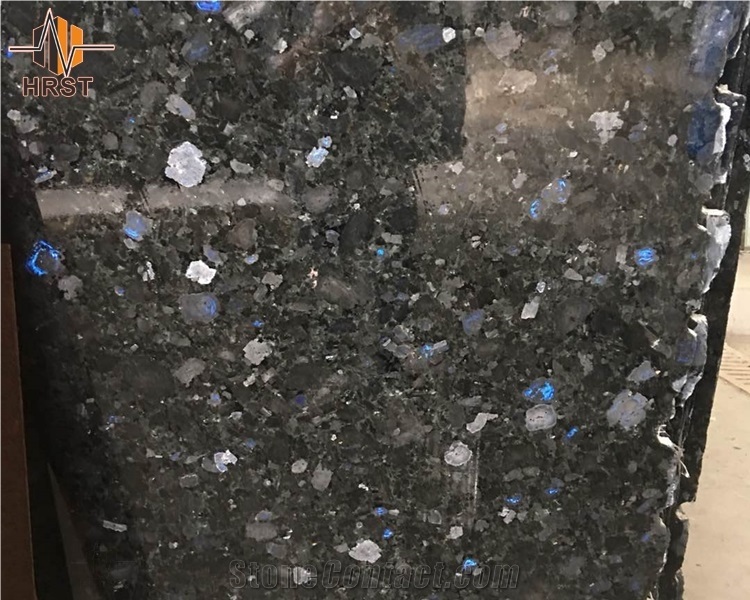Polished Volga Blue Ukraine Diamond Granite