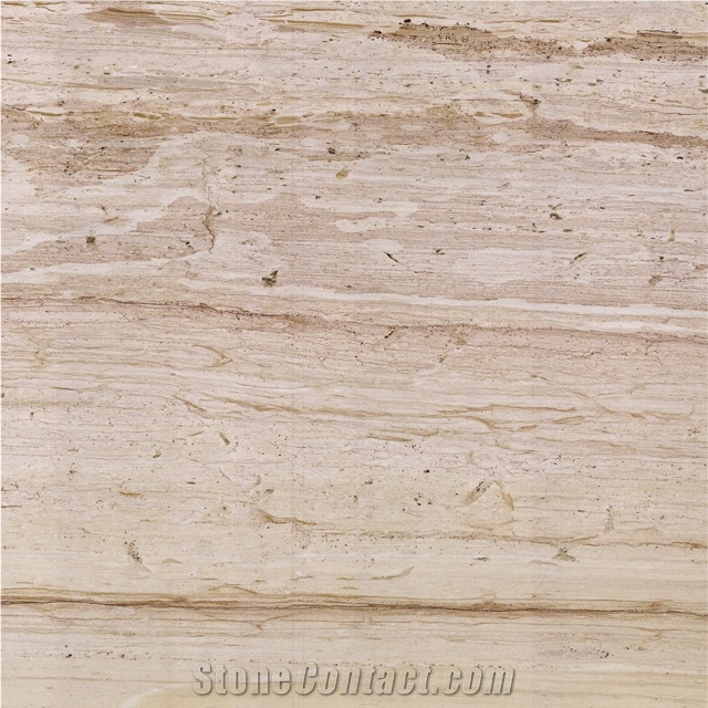 Polished Yellow Wooden Grain Marble Floor Tiles