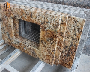 Precut Flat Edge Persa Granite Countertop