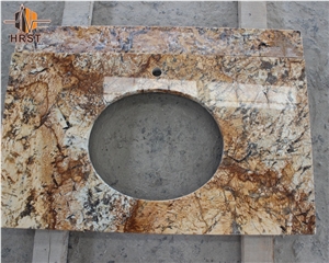 Precut Flat Edge Persa Granite Countertop