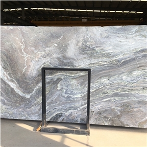 Rainbow Wooden Marble Slabs