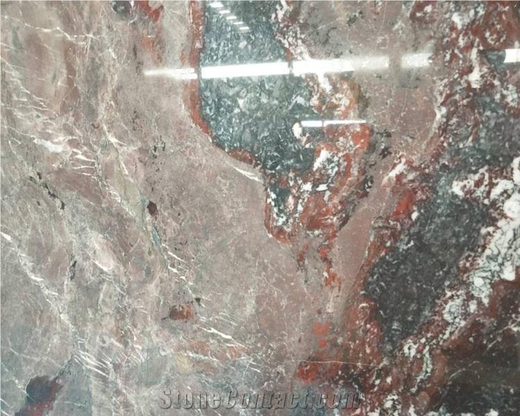 Red Jasper Marble Slab