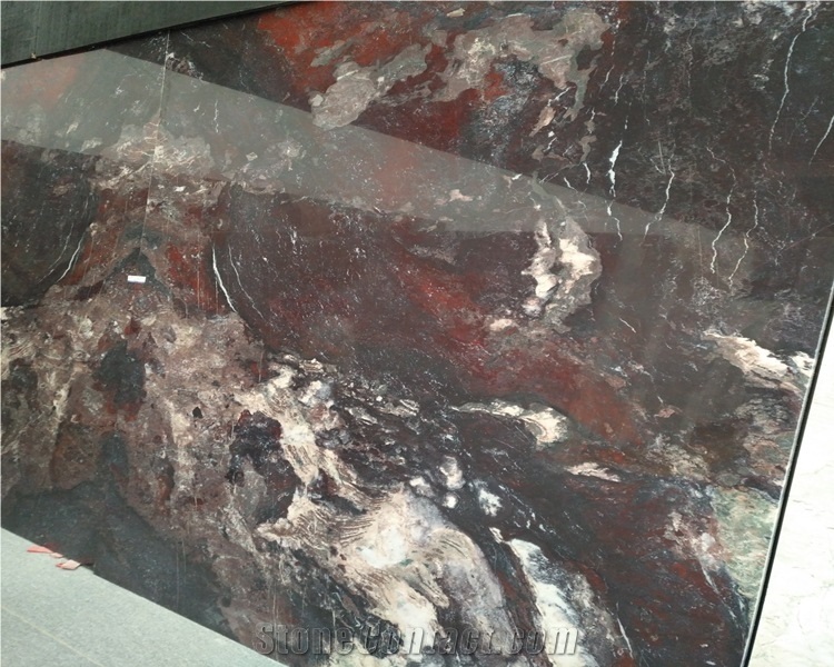 Red Royal Orchid Marble