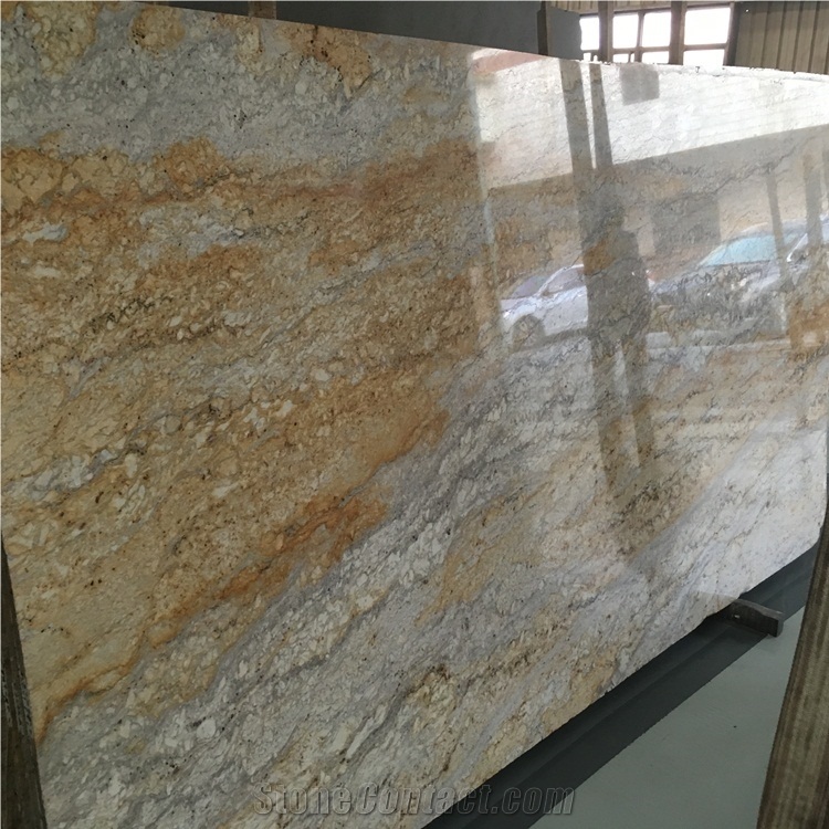 River Gold Granite Slabs