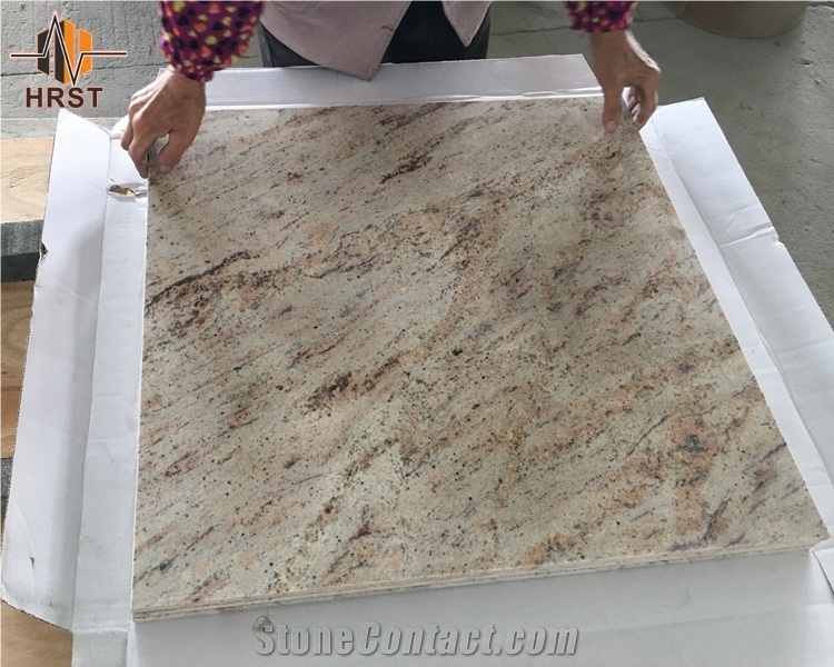 Shiva Gold Granite Floor Tiles 600x600mm