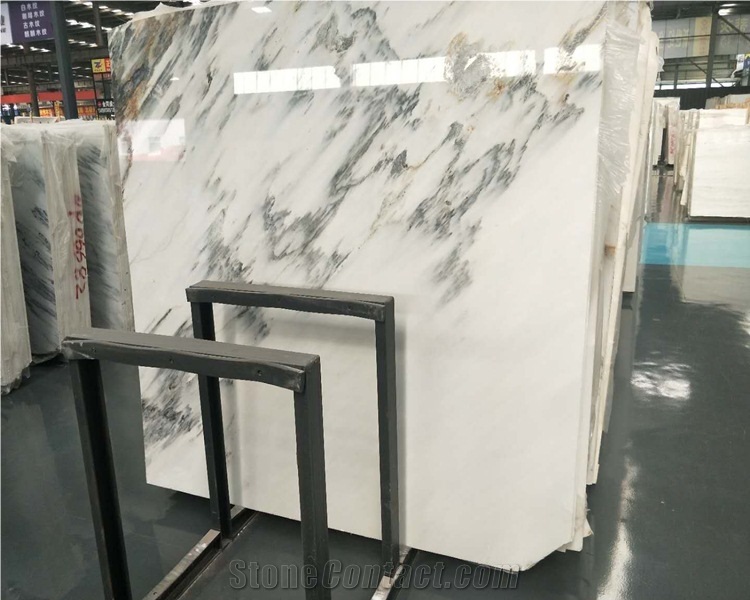 Silver White Jade Marble