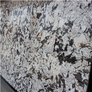 Snow Mountain Silver Fox Granite Slabs