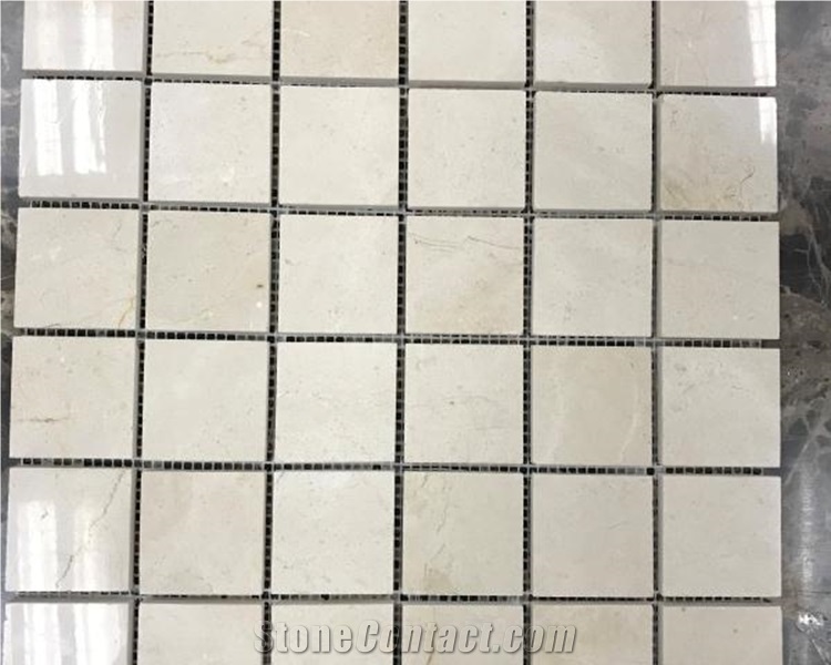 Square Marble Mosaic Hotel Bathroom Wall Tiles