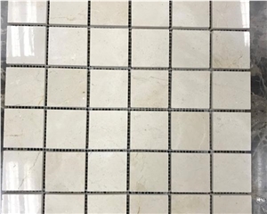 Square Marble Mosaic Hotel Bathroom Wall Tiles