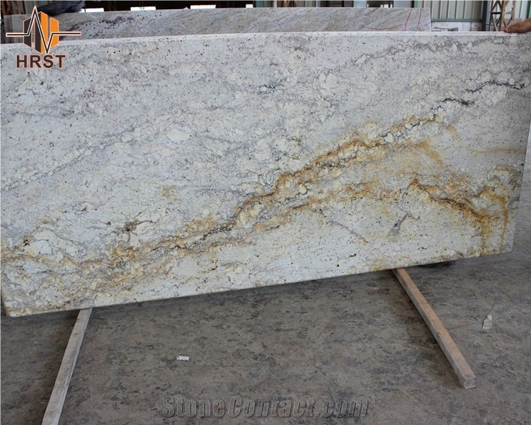 Table Top River Yellow Granite Countertop