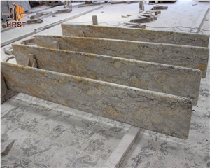 Table Top River Yellow Granite Countertop