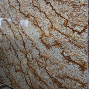 Verniz Tropical Gold Granite Slabs