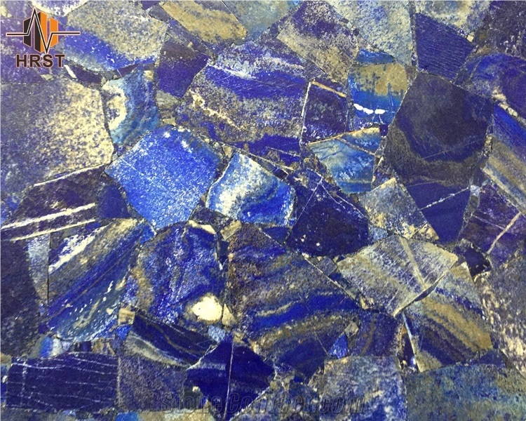 Wall Panel Decoration Lapis Lazuli Stone Slab