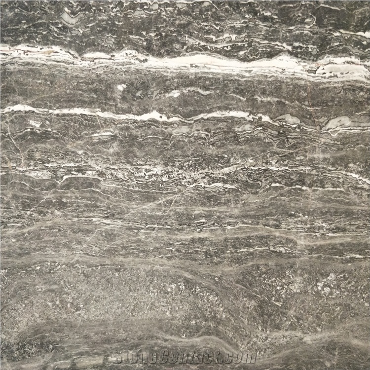 Wave Grey Marble Price Per Square Meter from China